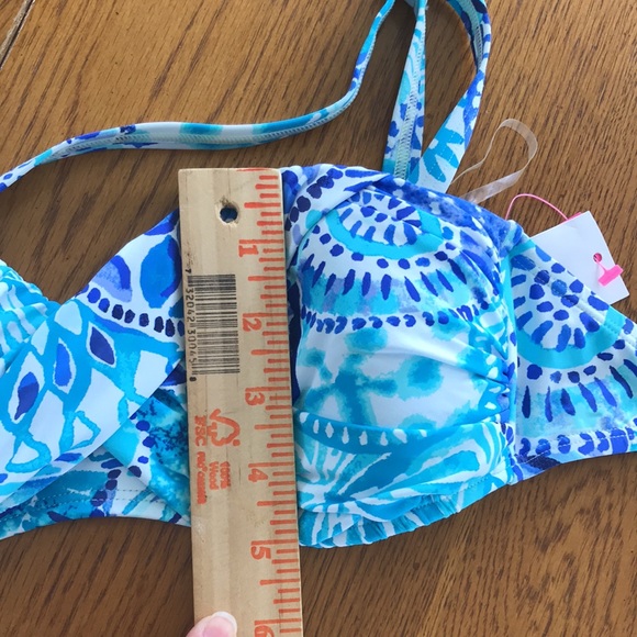 Cay Twist Bandeau Turquoise Oasis Half She… - Picture 9 of 9